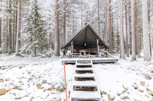 Foto 7 - Casa de 2 habitaciones en Pelkosenniemi con sauna y vistas a la montaña