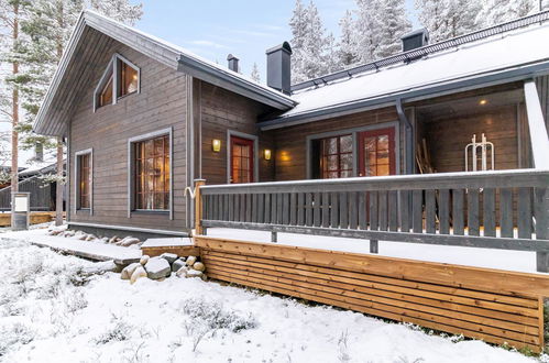 Foto 3 - Haus mit 2 Schlafzimmern in Pelkosenniemi mit sauna und blick auf die berge