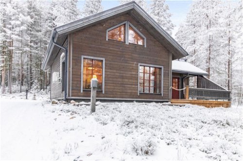 Foto 2 - Casa de 2 habitaciones en Pelkosenniemi con sauna y vistas a la montaña