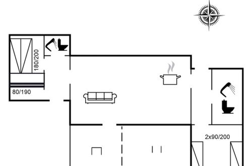Foto 17 - Casa con 3 camere da letto a Væggerløse con terrazza