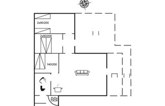Foto 2 - Casa de 3 quartos em Hvide Sande com terraço e sauna