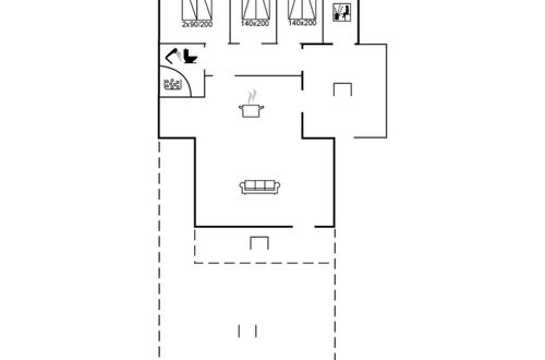 Foto 2 - Casa de 3 quartos em Rømø com terraço e sauna