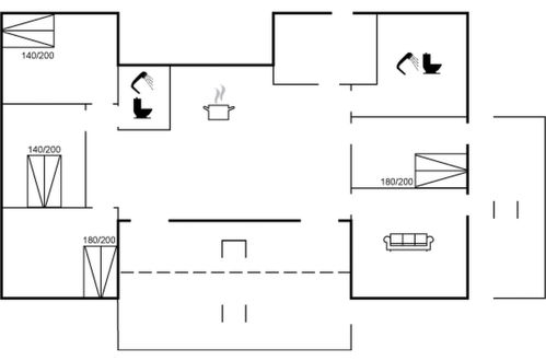 Foto 21 - Haus mit 4 Schlafzimmern in Thisted mit terrasse und whirlpool