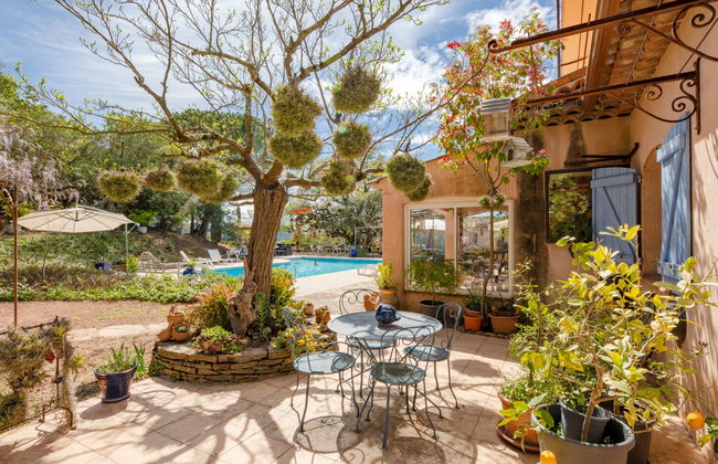 Casa de 5 quartos em Le Tignet com piscina privada e jardim - Foto 29