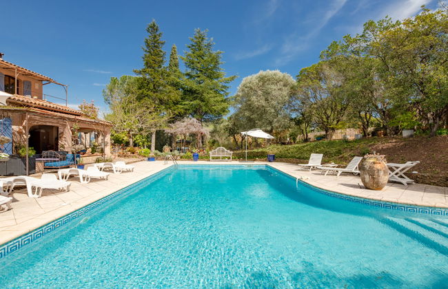 Casa de 5 quartos em Le Tignet com piscina privada e jardim - Foto 22