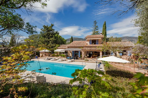 Foto 2 - Casa de 4 quartos em Le Tignet com piscina privada e vista para a montanha