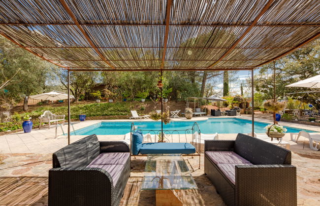 Casa de 5 quartos em Le Tignet com piscina privada e jardim - Foto 23