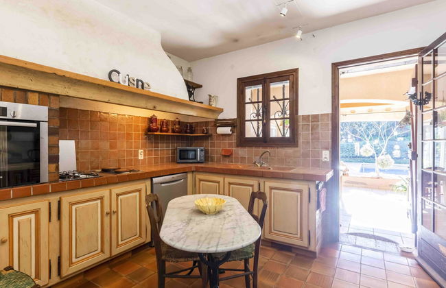 Casa de 5 quartos em Le Tignet com piscina privada e jardim - Foto 11
