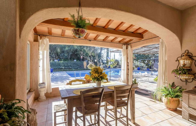 Casa de 5 quartos em Le Tignet com piscina privada e jardim - Foto 8