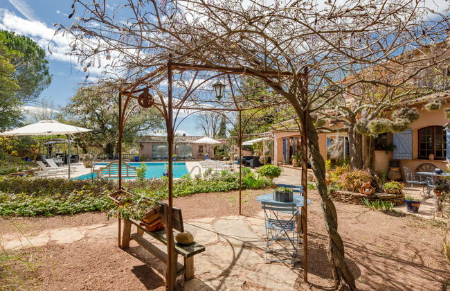 Casa de 5 quartos em Le Tignet com piscina privada e jardim - Foto 27