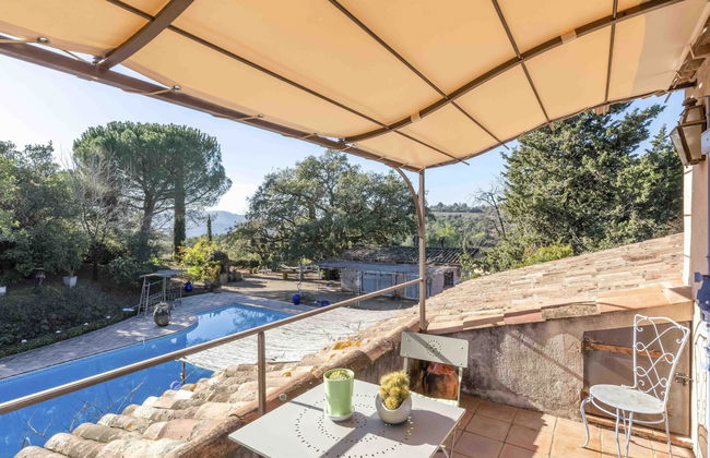 Casa de 5 quartos em Le Tignet com piscina privada e jardim - Foto 25