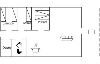 Foto 2 - Casa con 3 camere da letto a Blåvand con terrazza