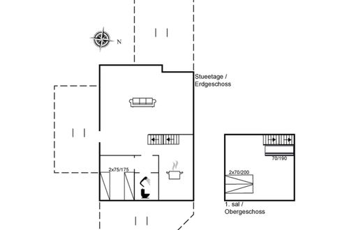 Foto 19 - Casa con 2 camere da letto a Vejers Strand con terrazza