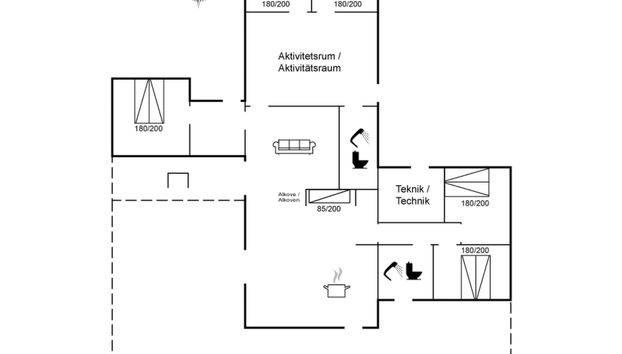 Casa de 5 quartos em Rømø com terraço e banheira de hidromassagem - Foto 2