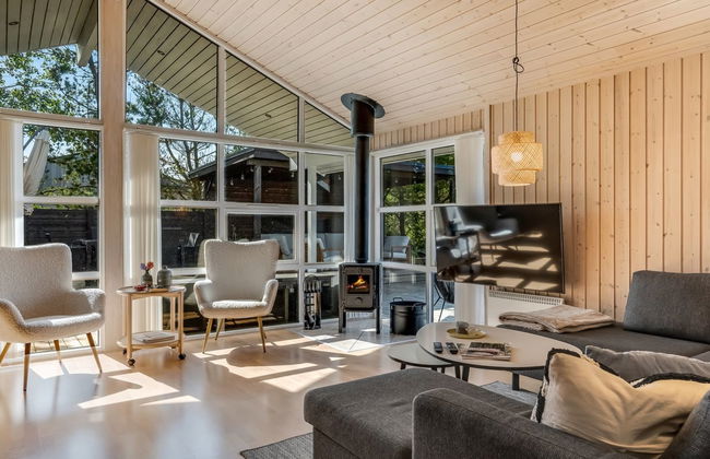 Casa de 3 quartos em Thisted com terraço e sauna - Foto 29