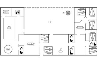 Foto 2 - Casa con 7 camere da letto a Ulfborg con piscina privata e terrazza