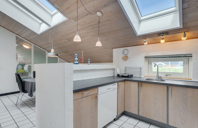 Casa de 4 quartos em Klitmøller com piscina privada e terraço - Foto 26