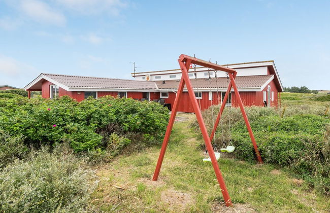Casa con 4 camere da letto a Ringkøbing con piscina privata e terrazza - Foto 9