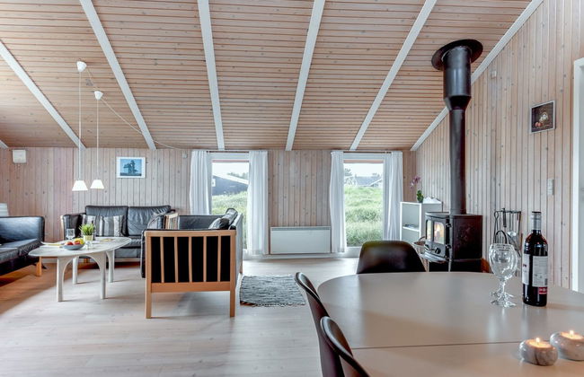 Casa con 4 camere da letto a Ringkøbing con piscina privata e terrazza - Foto 29