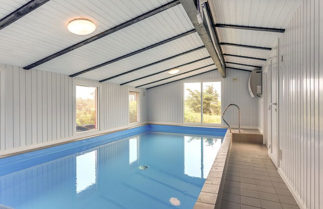 Casa con 4 camere da letto a Ringkøbing con piscina privata e terrazza - Foto 37