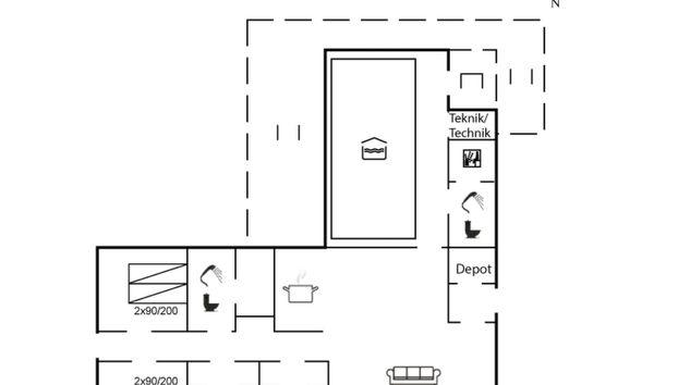 Casa de 4 quartos em Ringkøbing com piscina privada e terraço - Foto 2