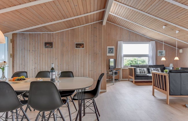 Casa con 4 camere da letto a Ringkøbing con piscina privata e terrazza - Foto 30