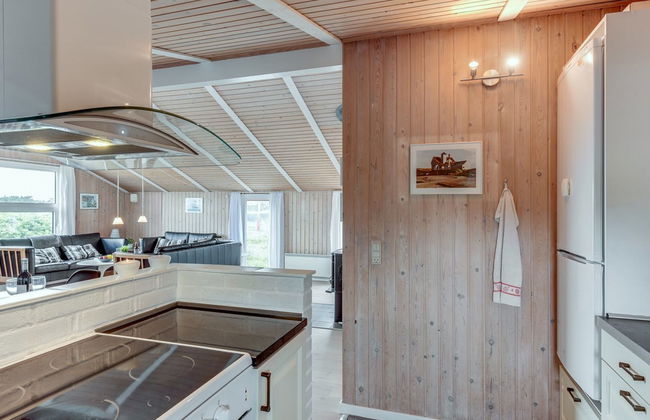 Casa con 4 camere da letto a Ringkøbing con piscina privata e terrazza - Foto 32