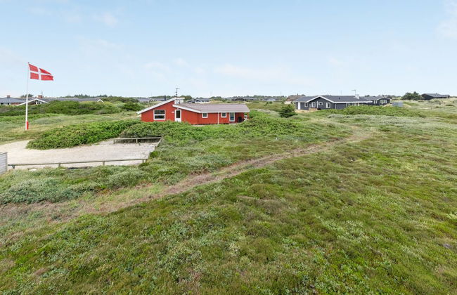 Casa con 4 camere da letto a Ringkøbing con piscina privata e terrazza - Foto 12