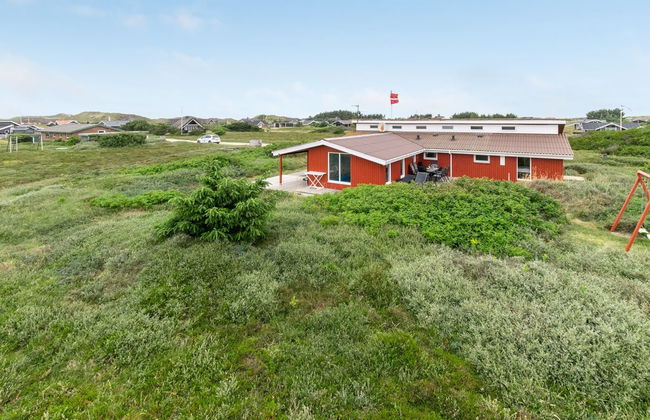 Casa con 4 camere da letto a Ringkøbing con piscina privata e terrazza - Foto 11