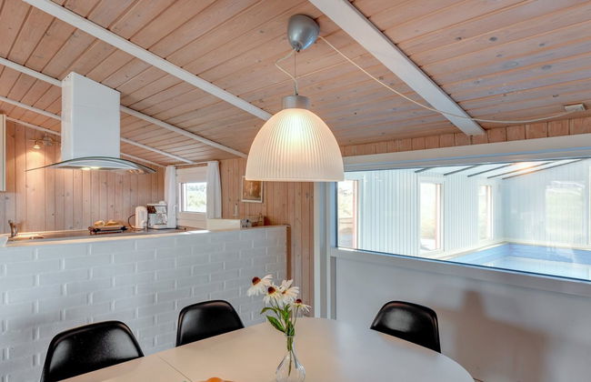 Casa con 4 camere da letto a Ringkøbing con piscina privata e terrazza - Foto 31