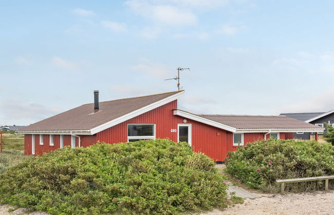 Casa con 4 camere da letto a Ringkøbing con piscina privata e terrazza - Foto 7