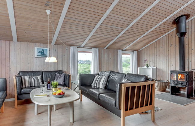 Casa con 4 camere da letto a Ringkøbing con piscina privata e terrazza - Foto 28