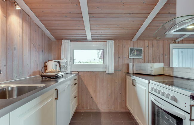 Casa con 4 camere da letto a Ringkøbing con piscina privata e terrazza - Foto 33