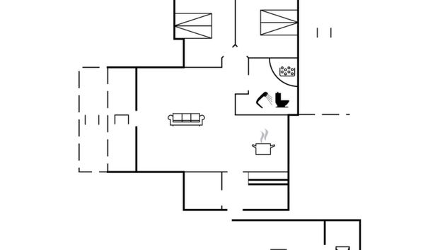 Casa de 3 quartos em Løgstrup com terraço - Foto 2