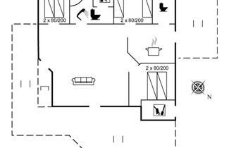 Foto 2 - Casa con 3 camere da letto a Rudkøbing con terrazza e sauna