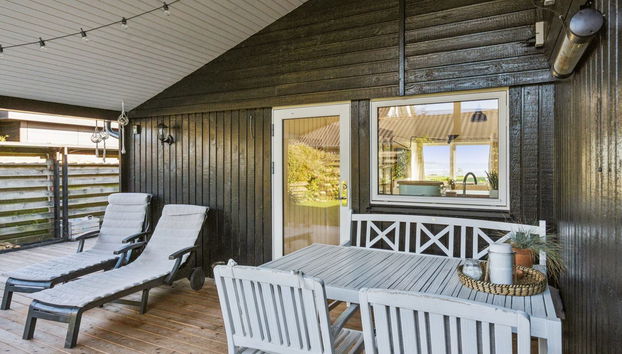 Haus mit 3 Schlafzimmern in Sjølund mit terrasse und sauna - Foto 5
