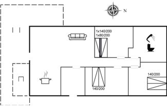 Photo 2 - 3 bedroom House in Sæby with terrace and sauna