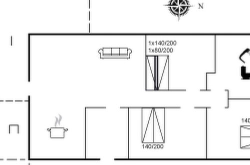 Foto 25 - Casa con 3 camere da letto a Sæby con terrazza