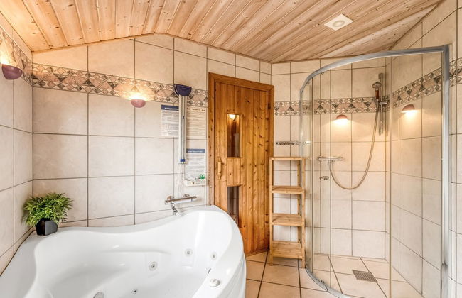 Casa con 3 camere da letto a Vinderup con terrazza e sauna - Foto 16