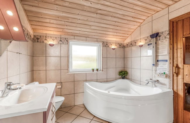 Casa con 3 camere da letto a Vinderup con terrazza e sauna - Foto 21