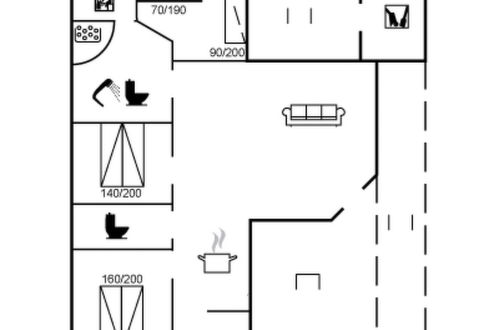 Foto 32 - Casa con 3 camere da letto a Vinderup con terrazza e sauna