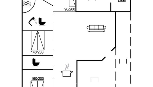 Casa con 3 camere da letto a Vinderup con terrazza e sauna - Foto 2