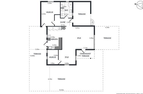 Foto 2 - Casa con 2 camere da letto a Rønde con terrazza