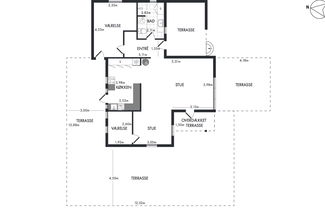 Foto 2 - Casa con 2 camere da letto a Rønde con terrazza