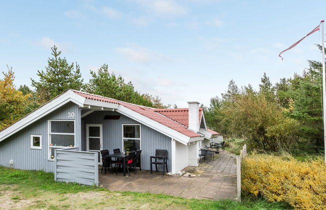 Casa de 3 quartos em Sønder Vorupør com terraço - Foto 9