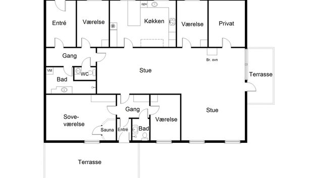 Haus mit 4 Schlafzimmern in Spøttrup mit terrasse - Foto 2