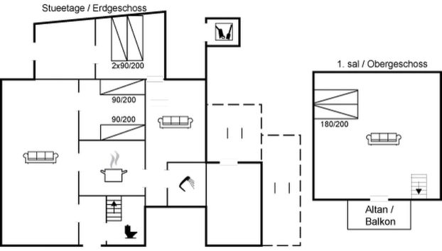 Haus mit 3 Schlafzimmern in Tranekær mit terrasse - Foto 2