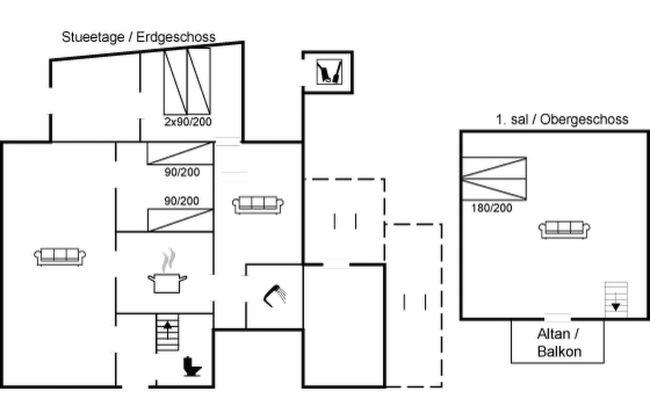 Haus mit 3 Schlafzimmern in Tranekær mit terrasse - Foto 2