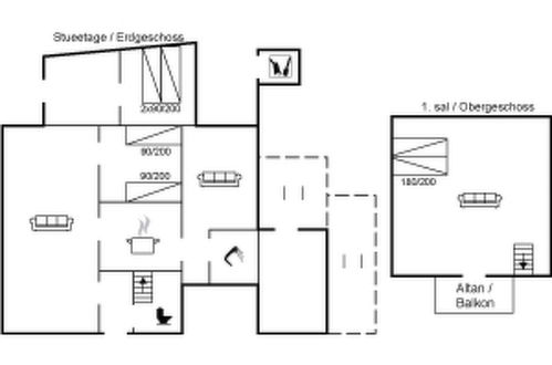 Foto 33 - Casa de 3 habitaciones en Tranekær con terraza