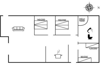 Foto 2 - Casa con 3 camere da letto a Jægerspris con terrazza